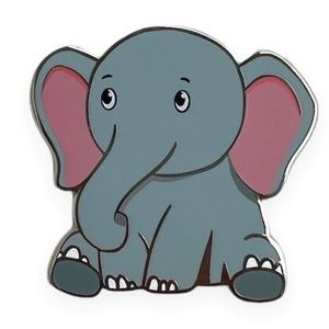 Cute Baby Elephant pin | enamel pins | animal pins |lapel pin